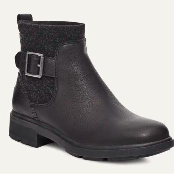 NWOB UGG Harrison Moto Boots Sz 6 - Picture 2 of 14